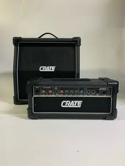Crate Amp Head + Cabinet – Guitar Amplifier, View more