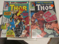 Thor 411 and 412 high grade 1st new warriors and night thrasher