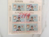 10 Ajman Mexico 68 Souvenir Sheet Stamps - Sealed Never Opened