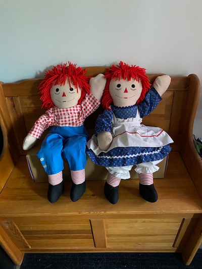 RAGGEDY ANNE & ANDY DOLLS, View more