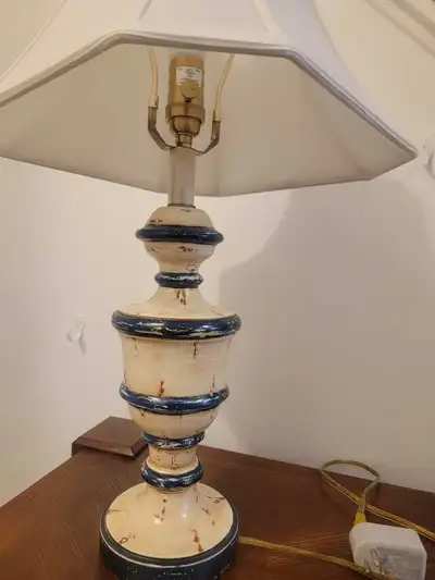Oriental Accent  vintage table lamp, View more