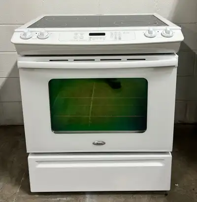 SALE! Electric Slide-In Stove “Whirlpool” 30 inch , View more