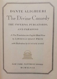 Divine Comedy - Dante - 1948 Pantheon Books