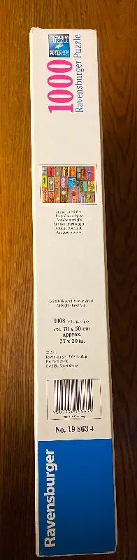 Ravensburger 19863-4 Antique Doorknobs Puzzle 1000pc63010223723907122