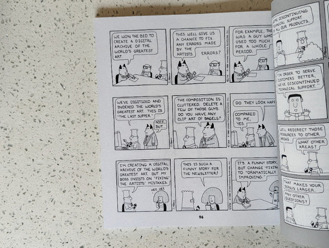 Dilbert Don't Step in the Leadership Comic Book in Comics & Graphic Novels in Markham / York Region - Image 2