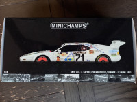 1:18 Diecast BMW M1 Map of Munich Le Mans