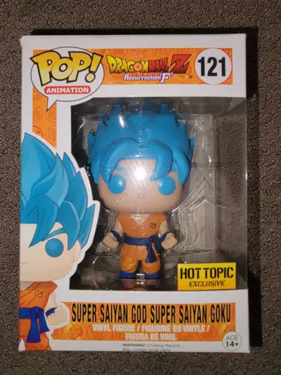 Funko Pop SSGSS Goku #121, View more