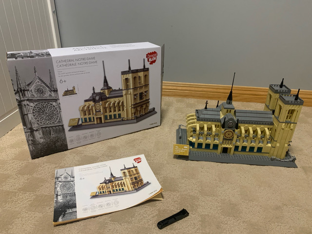 Notre Dame Cathedral Lego set  in Hobbies & Crafts in Medicine Hat - Image 2