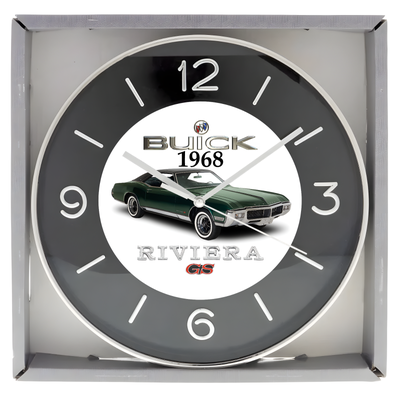 1968 Buick Riviera GS (Emerald Green) Custom Wall Clock - New, View more
