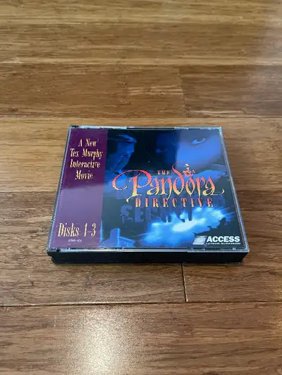 Tex Murphy interactive mobile : The Pandora Directive disks 1-3., View more