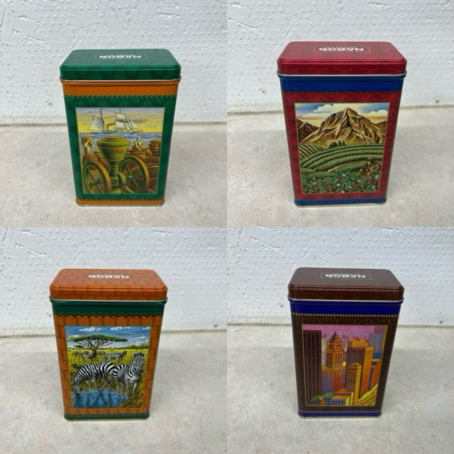 Vintage Nabob Coffee Tins in Arts & Collectibles in Saskatoon