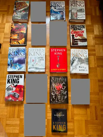 Stephen King Books (Hardcovers, $10-$12), View more