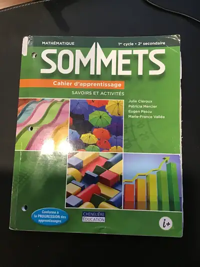 Livre école (sommets), View more