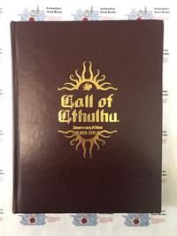 RPG: Call of Cthulhu 20th Anniversary numbered edition