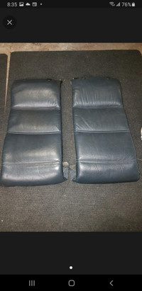 Bmw e30 Cabrio Indigo blue seat cushions