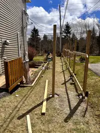 Deck/fence building