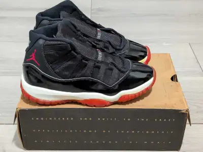 DS OG Air Jordan Bred 11  - Size 8, View more