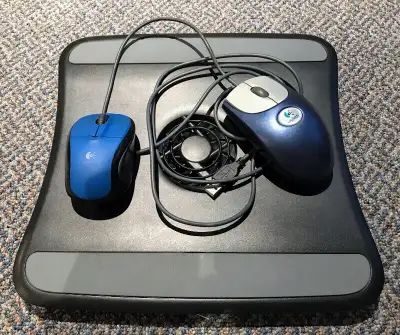 Laptop cooler mice and screen protector, View more