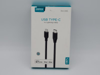 Choetech USB Type-C to Lightning Cable 2M IP0036 brand new/câble