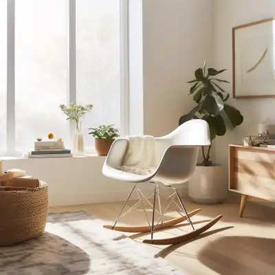 Eames style rocking chair, View more