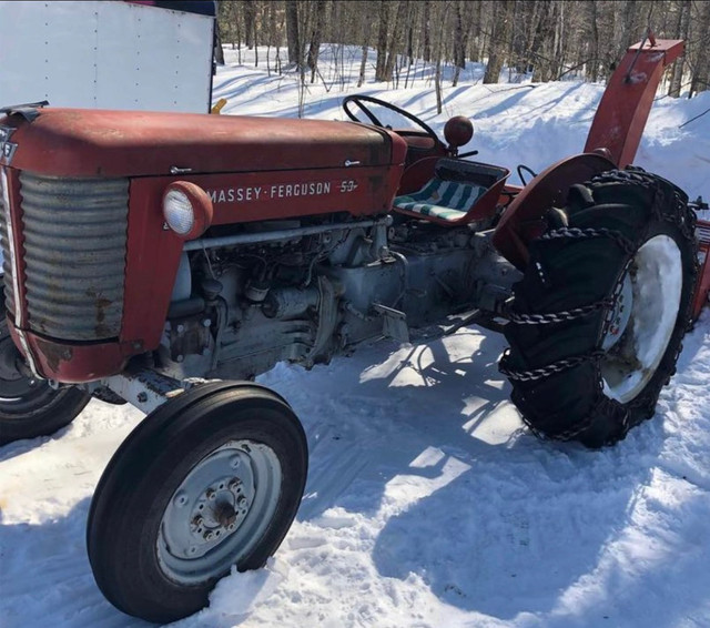 Tractor with snow blower and grader in Other in Muskoka