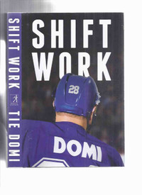 Shift Work Tie Domi Signed Limited NHL Toronto maple Leafs