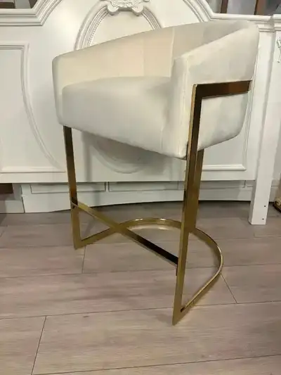 New Johnnice 27" Metal Tufted Bar Stool =, View more