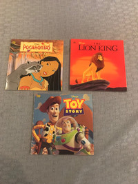 Disney books - The Lion King - Pocahontas - Toy Story - Livres 