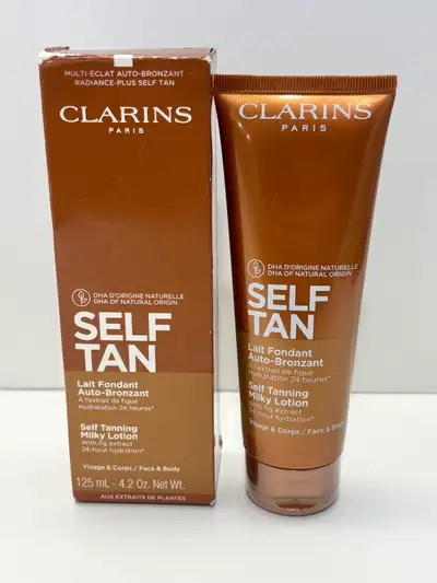 NEW! Clarins Self Tanning Milky Lotion 125 mL, View more