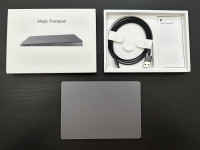 Apple Magic Trackpad - Space Grey (with Box and Unused Cable)