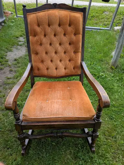 chaise berceuse bois, View more