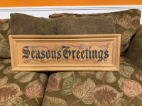 Seasons Greetings Sign / Picture 