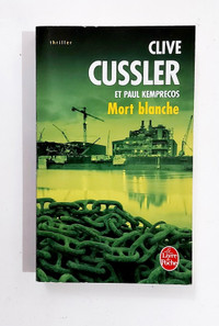 Roman - Clive Cussler - MORT BLANCHE - Livre de poche