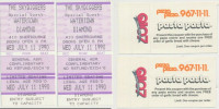 Skydiggers (the)/Watertown Tickets x 2 Diamond Club-July-11-1990