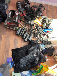 Large paintball lot