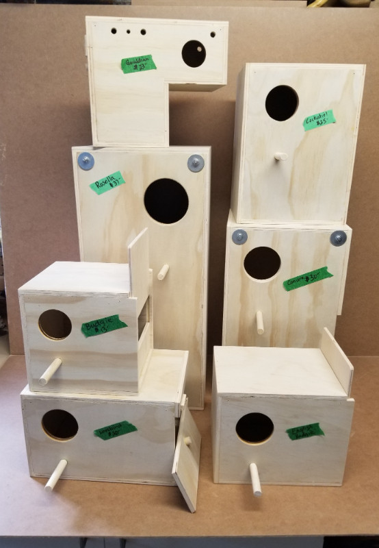 Nest boxes in Birds for Rehoming in Calgary