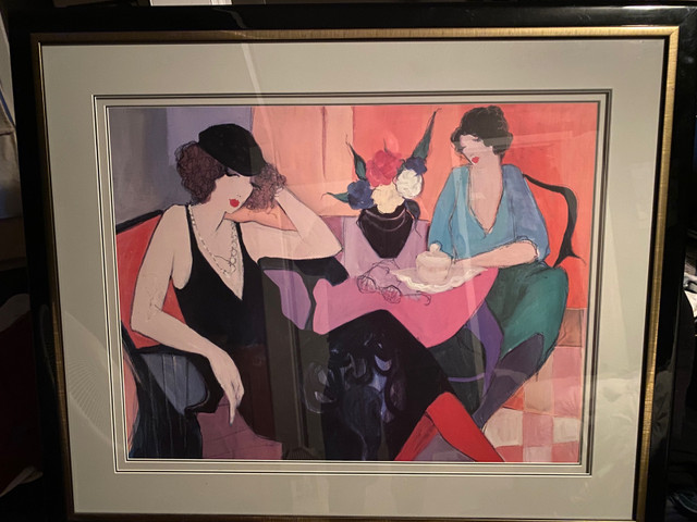 Tarkay Print / 2 Girls in Arts & Collectibles in St. Catharines