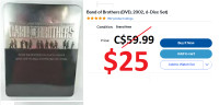 DVD 6-Disc Set Band of Brothers Complete Series Tin Box