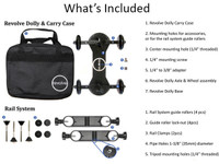 Revolve Camera Skater Slider Dolly Package