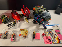Vintage 80’s G.I. Joe figures, toys (prices vary)