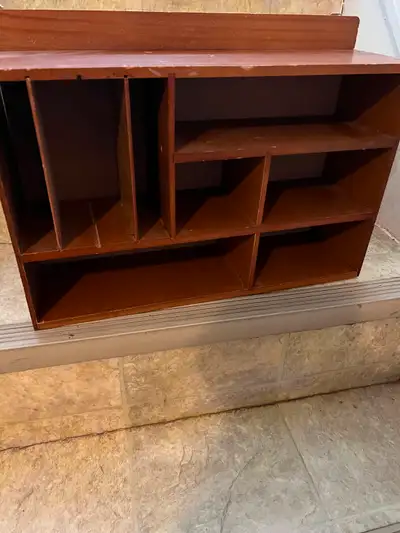 Wooden filing shelf, View more