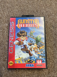 GUNSTAR HEROES.     SEGA GENESIS 