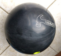 Hammer FAB Bowling Ball with carrying bag, 10-pin bowling, 16lb