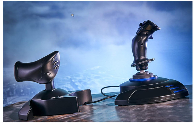 Game controller - Thrustmaster T.Flight HOTAS 4 (PS5, PS4 and PC in Sony Playstation 4 in Calgary - Image 3
