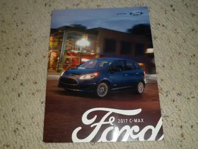 2017 Ford C-Max 18 page Color brochure, View more