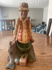 Fishing Man Statue
