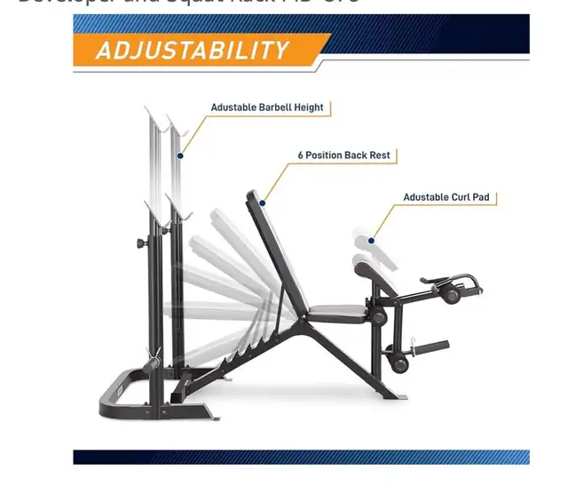 Marcy Two-Piece Olympic Weight Bench in Exercise Equipment in Cranbrook - Image 3