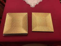 12 inch gold charger plates 