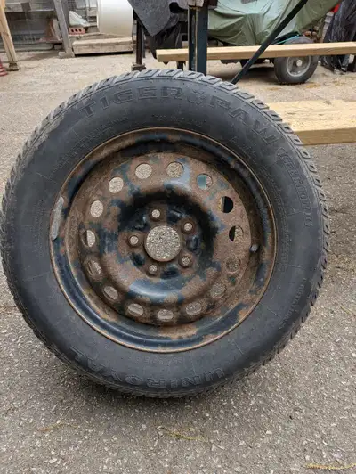 Hi I have forsale .....4 - Hyundai Elantra 15"RIMS with 4 M&S 195/65R15 91S tires mounted on them......