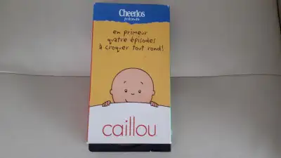 CAILLOU CASSETTE VHS VOIR MES AUTRES ANNONCES